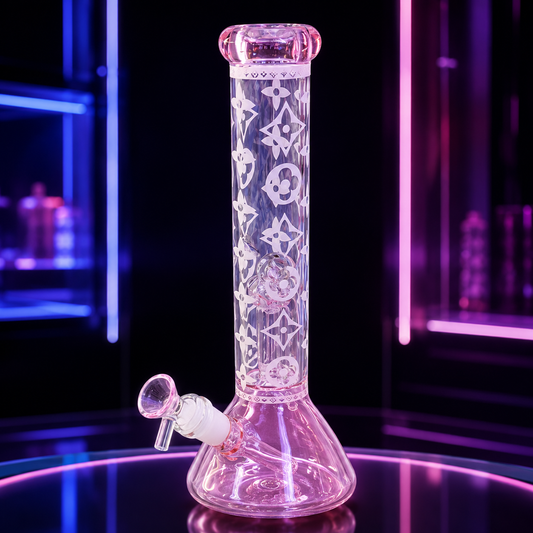 Pink L&V Bong