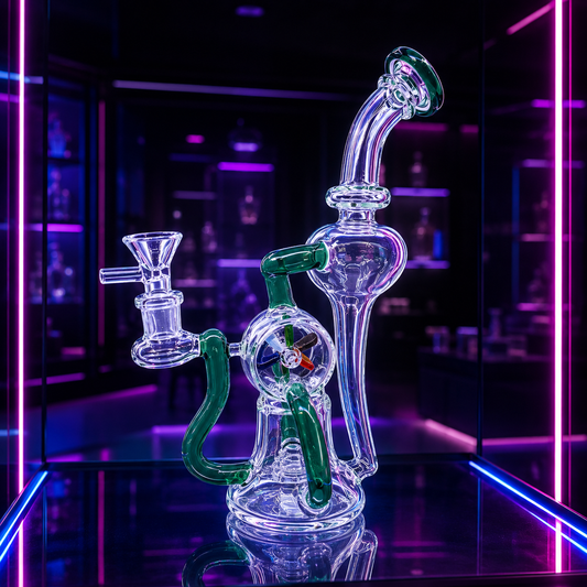 Twist Bong (green)