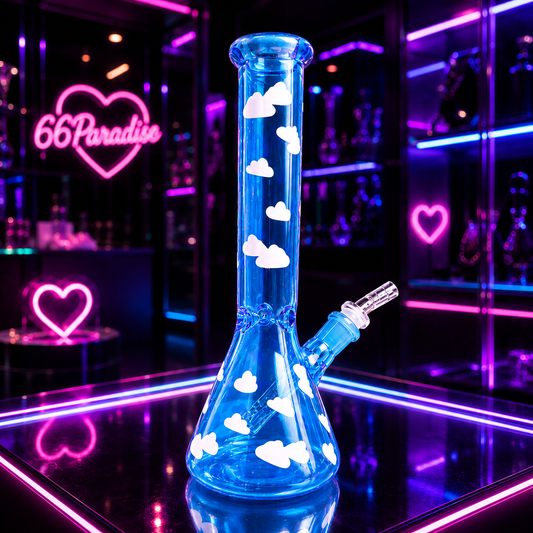 Blue Cloud Bong