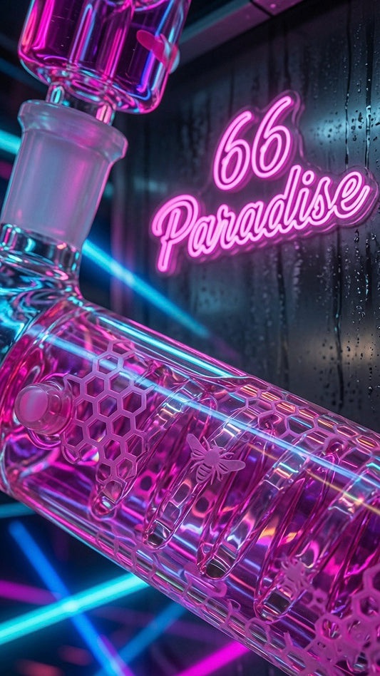 Neon pink pipe