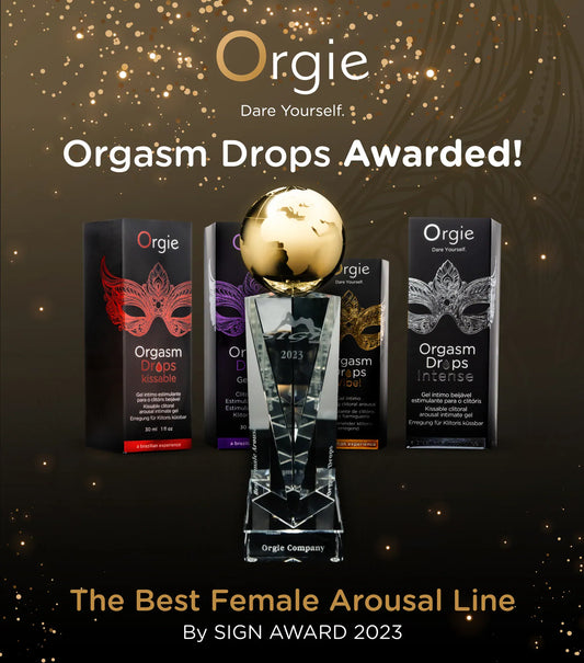 Orgie Dual Vibe! 口交專用 🍓🧊🔥冰火震震高潮液 (Strawberry Gin and Tonic 口味)