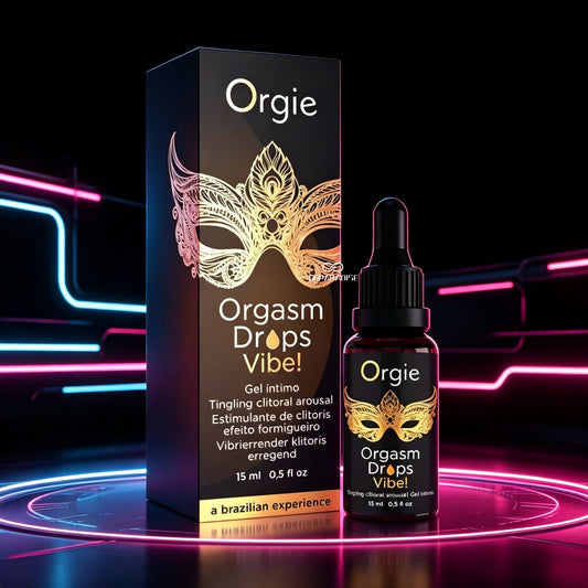 Orgie Orgasm Drops Vibe 小金瓶💛15ml 快感高潮液🥇